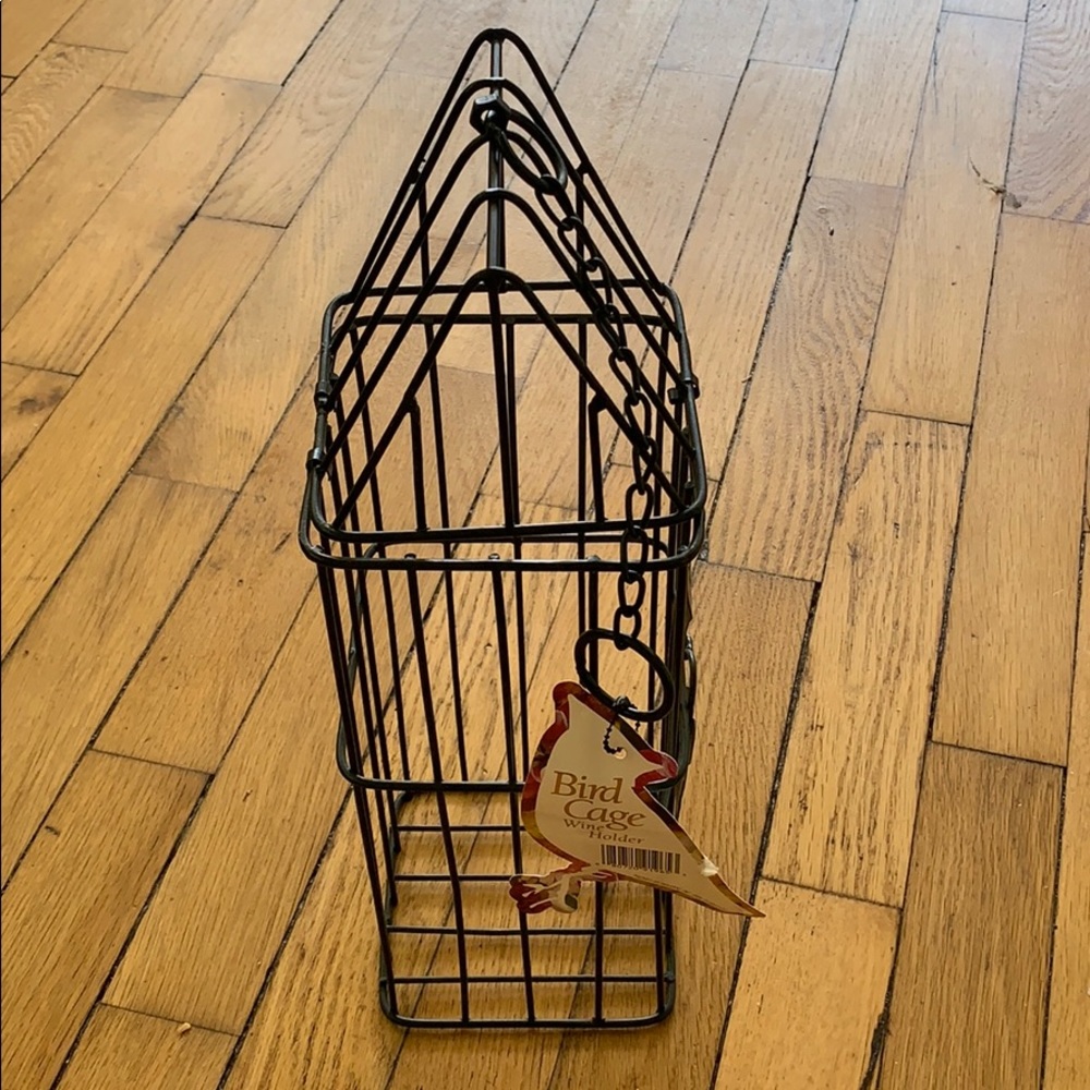 Bird Cage Wine Holder